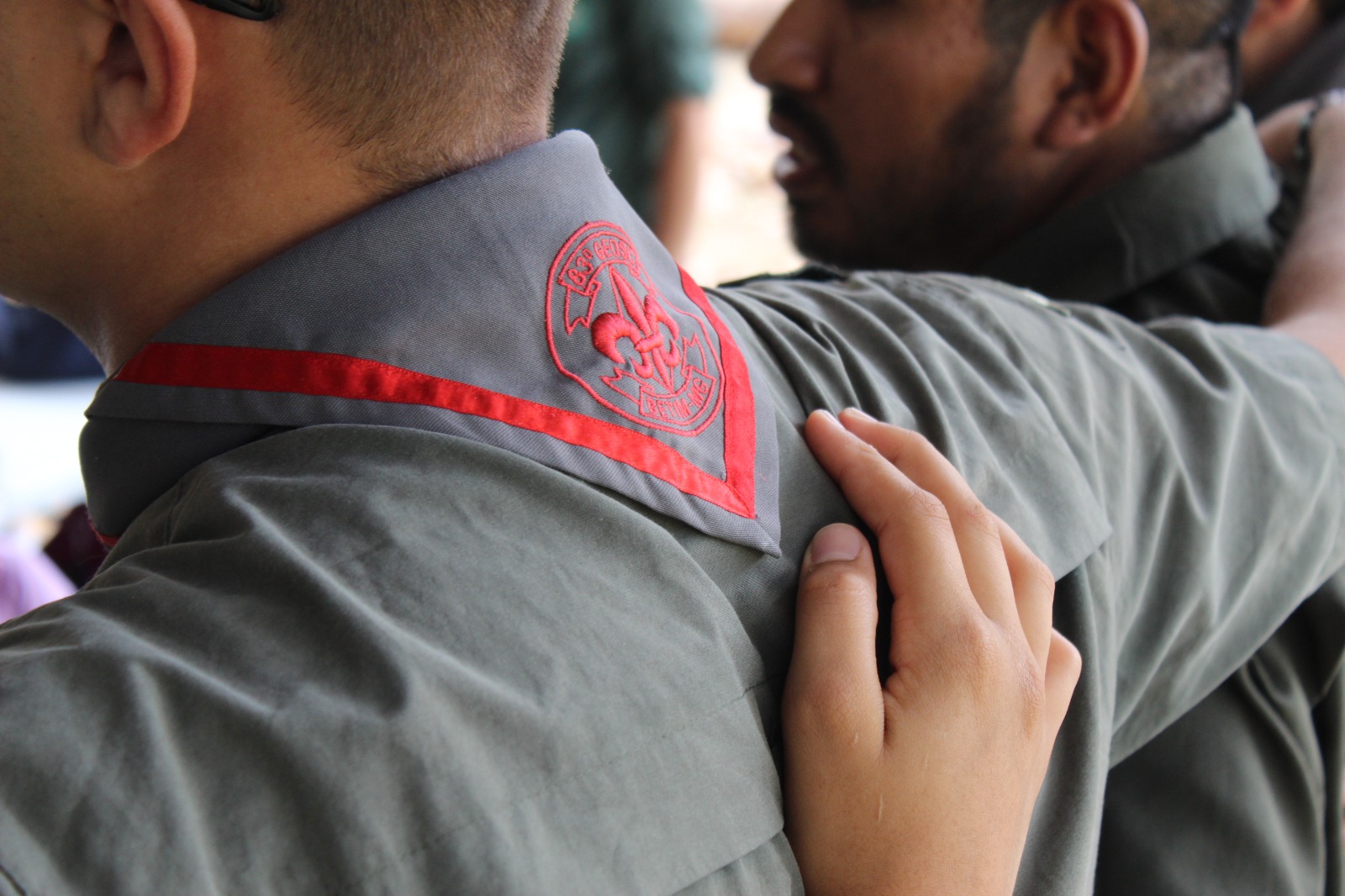 Grupo Escoteiro 83 GEOSC reunido